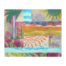 熱帯抽象芸術 メタルプリント