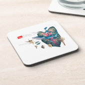 熱帯招待状 コースター (左側)