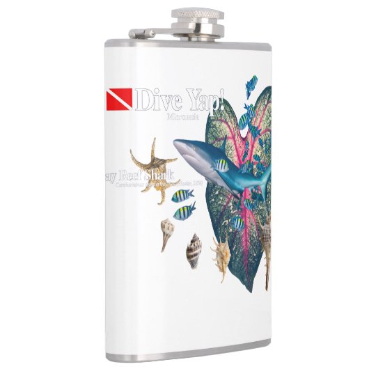 熱帯招待状 フラスク (右)