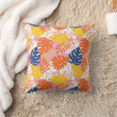 熱帯振動パターン クッション (ブランケット)