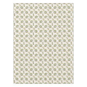 熱帯掘っ建て小屋およびやし テーブルクロス (正面)