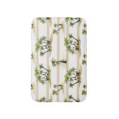 熱帯掘っ建て小屋およびやし バスマット (正面縦)