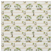 熱帯掘っ建て小屋およびやし ファブリック (見本)