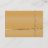 熱帯旅行会社の名刺 名刺 (裏面)