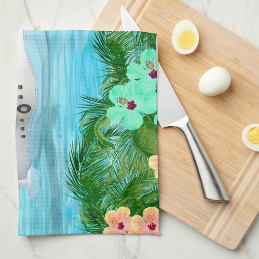 熱帯旅行 キッチンタオル (四つ折り)