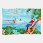 熱帯旅行 キッチンタオル (横)