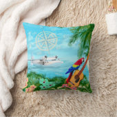 熱帯旅行 クッション (ブランケット)