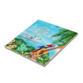 熱帯旅行 タイル (側面)