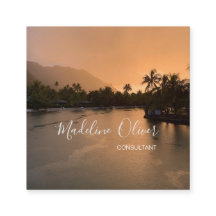 熱帯旅行QRコードモダンプロフェッショナル