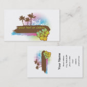 熱帯旗 名刺 (正面/裏面)