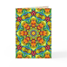 熱帯日が差すことのヴィンテージのフラクタルの万華鏡のように千変万化するパターン