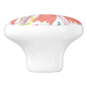 熱帯日が差すことセラミックノブ セラミックノブ (側面)