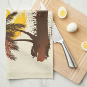 熱帯日曜日 キッチンタオル (四つ折り)