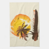 熱帯日曜日 キッチンタオル (縦)