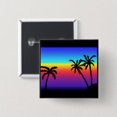 熱帯日没ボタン 缶バッジ (正面&裏面)