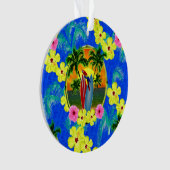 熱帯日没 オーナメント (正面)