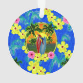 熱帯日没 オーナメント (裏面)