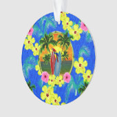 熱帯日没 オーナメント (正面)