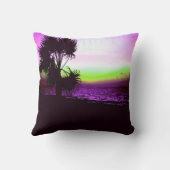 熱帯日没 クッション (裏面)