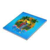 熱帯日没 タイル (側面)