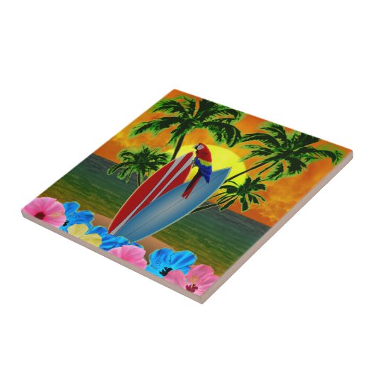 熱帯日没 タイル (側面)