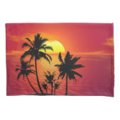 熱帯日没 枕カバー (正面左)