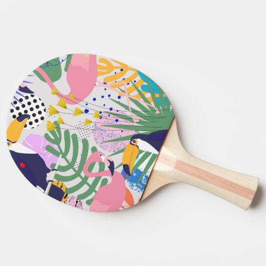 熱帯春 卓球ラケット (横)
