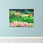 熱帯景観 キャンバスプリント (インサイチュ (ウッドフロア))
