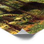 熱帯景観 ポスター (角)