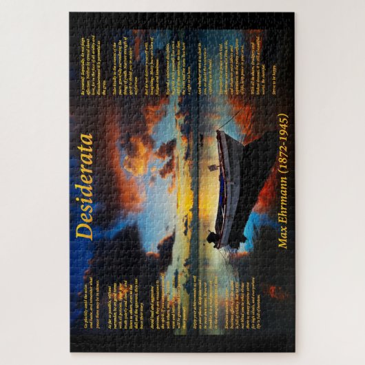 熱帯暴風雨の美しい海 ジグソーパズル (縦)