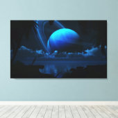 熱帯月 キャンバスプリント (インサイチュ (ウッドフロア))