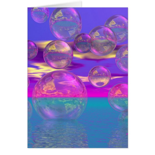 熱帯朝-マゼンタおよびターコイズの楽園 (正面)