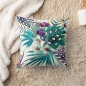 熱帯枕(白) クッション (ブランケット)