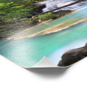 熱帯林の流れ フォトプリント            (角)