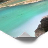 熱帯林の流れ ポスター (角)