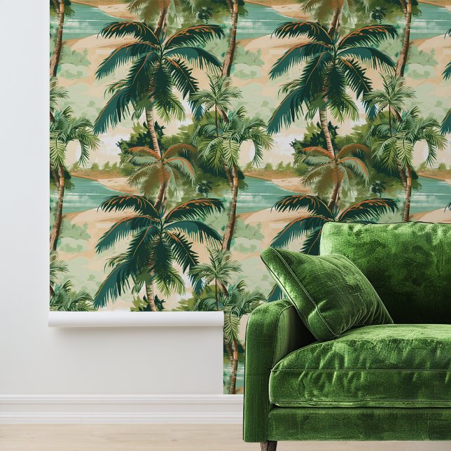 熱帯林葉林ヤシ 壁紙 (クリエイターアップロード済み)