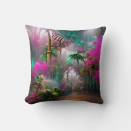 熱帯林装飾用クッション クッション