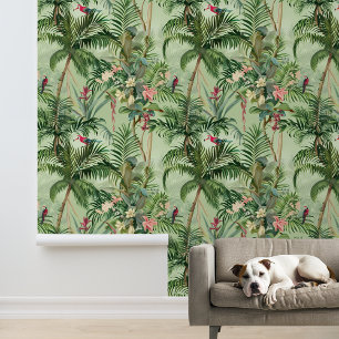 熱帯林離れ鳥ヤシ 壁紙