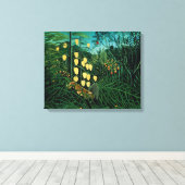 熱帯林 キャンバスプリント (インサイチュ (ウッドフロア))