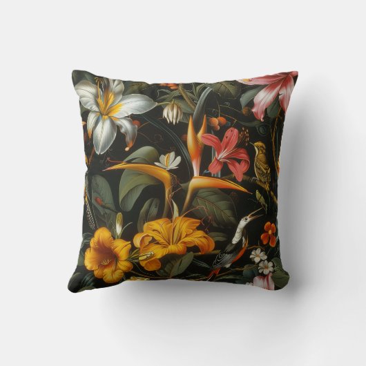 熱帯林 クッション (裏面)