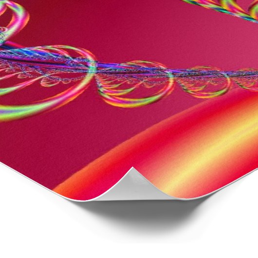 熱帯林 ポスター (角)