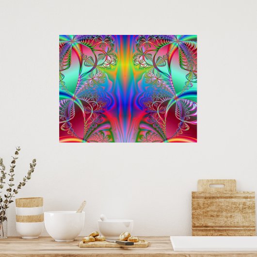 熱帯林 ポスター (キッチン)