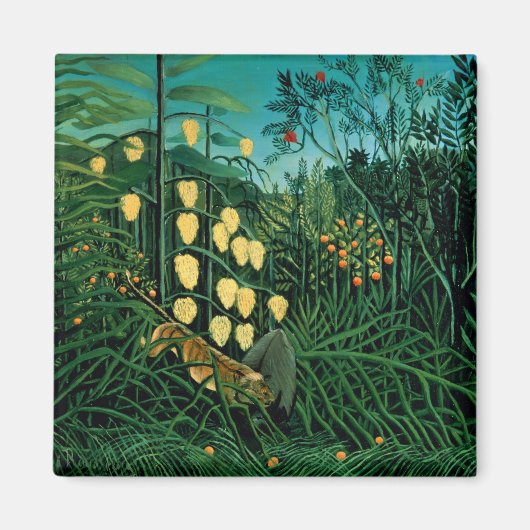 熱帯林 マグネット (正面)