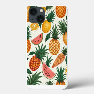 熱帯果実デザインiphone 13ケース iPhone 13ケース