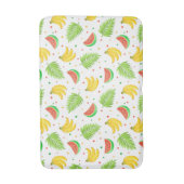 熱帯果実水玉模様パターン バスマット (正面縦)