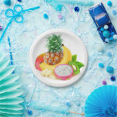 熱帯果実 ペーパープレート (パーティー)