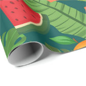 熱帯果実 ラッピングペーパー (ロールコーナー)