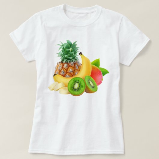 熱帯果実 Tシャツ (デザイン正面)
