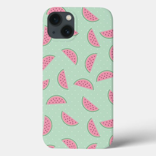 熱帯果絵を描物(ばちゃばちゃ)跳ねるパターン Case-Mate iPhoneケース (裏面)