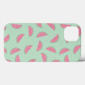 熱帯果絵を描物(ばちゃばちゃ)跳ねるパターン Case-Mate iPhoneケース (裏面 (横))
